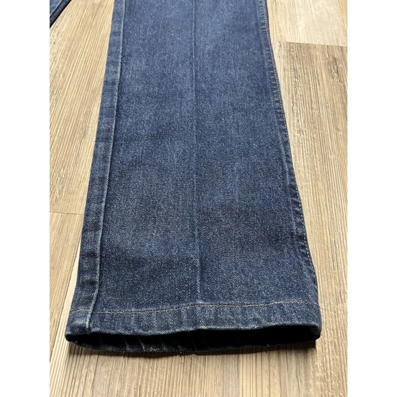 Vintage Wrangler Raw Denim Men's Straight Leg Jeans Made In‎ USA 36x32 - Picture 3 of 10